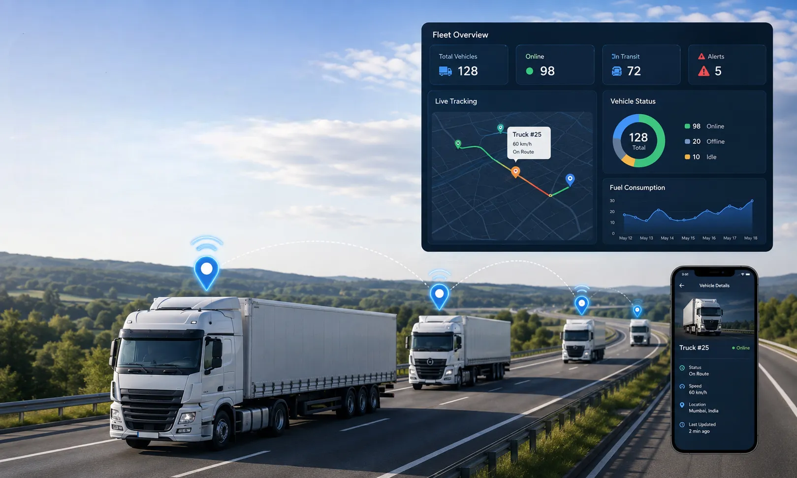 IoT Fleet Tracking System